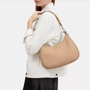 Gold And Tan Teri Coach Bag